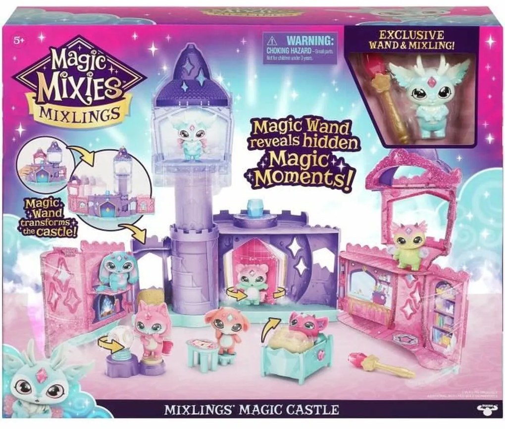 Casa de Miniatura Moose Toys Magic Mixies Mixlings Magisch Castelo