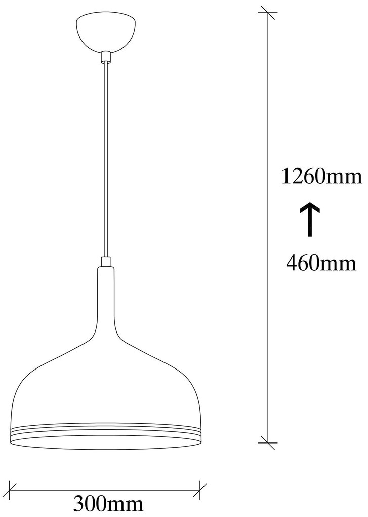 Chandelier Berceste – Branco – 30 x 30 cm