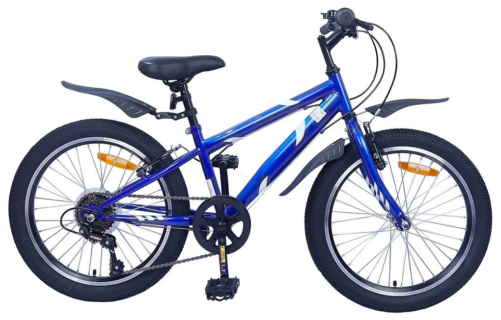 vidaXL Bicicleta Infantil 20 Polegadas 6-Speed para 6-11 Anos