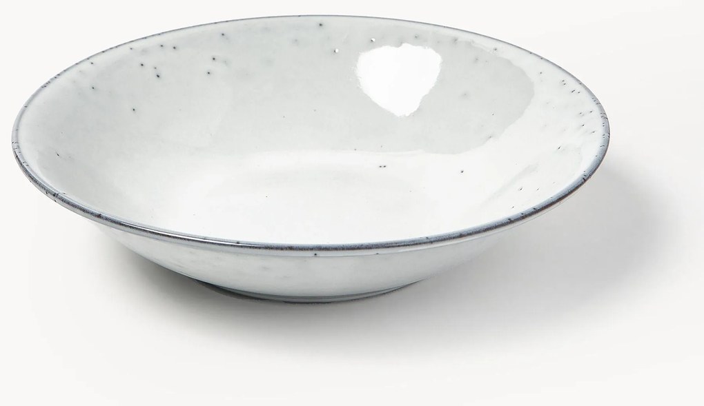 Pratos de sopa artesanais Nordic Sand, conjunto de 4