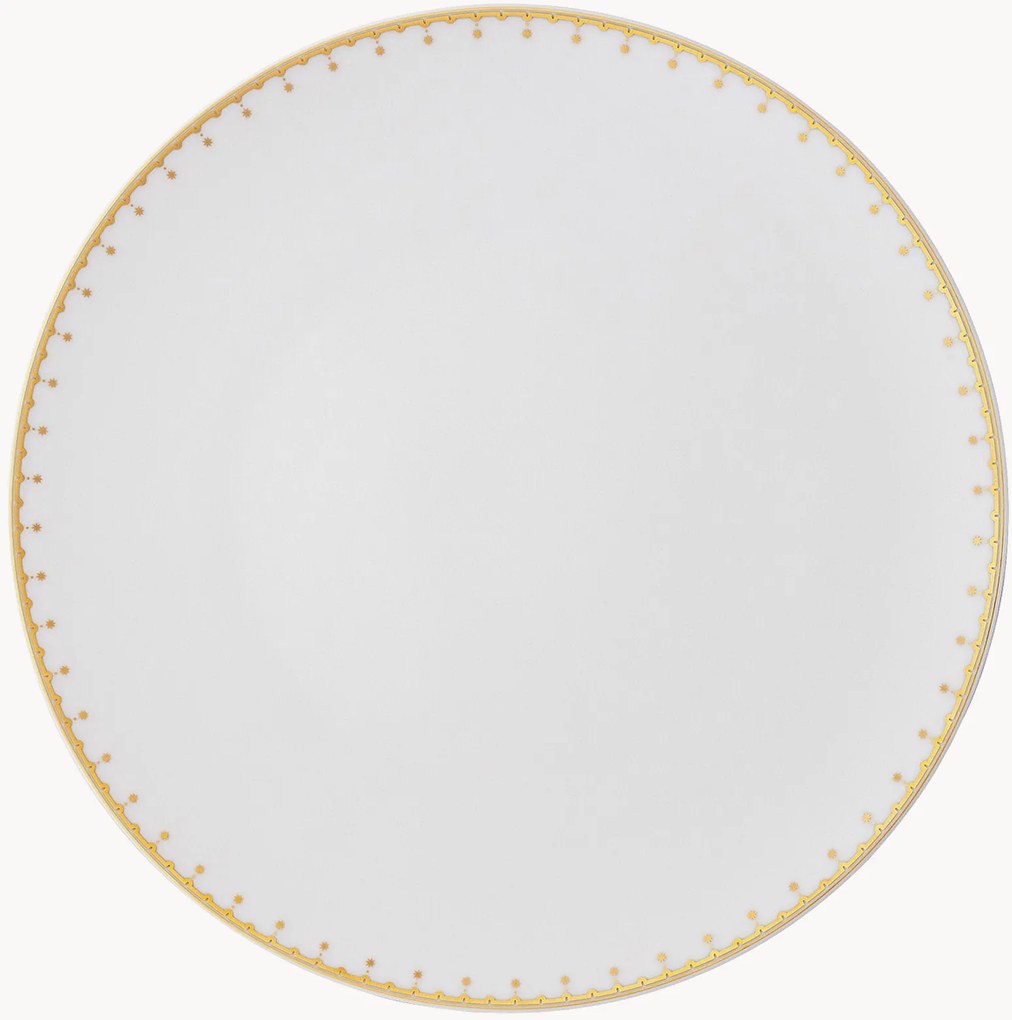 Pratos de jantar em porcelana Tac, conjunto de 6