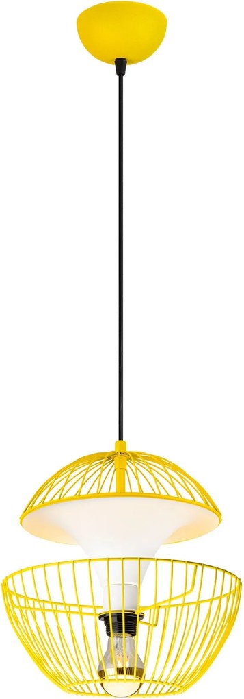Candeeiro Telmander – Amarelo – 30 x 30 x 45-135 cm