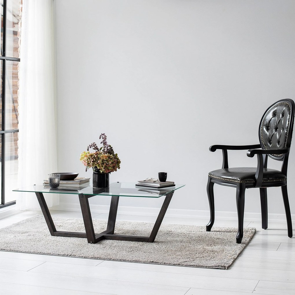Mesa de Centro Amalfi – Antracite – 105x35x65 cm