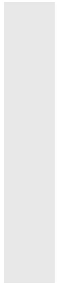 Estante/divisória 80x30x166 cm derivados de madeira branco