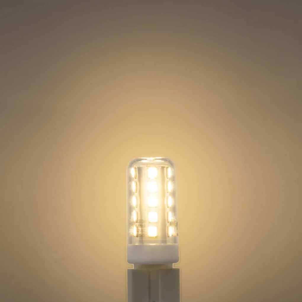 Conjunto de 5 Lâmpadas LED G9 Transparentes 2W 370 lm 3000K