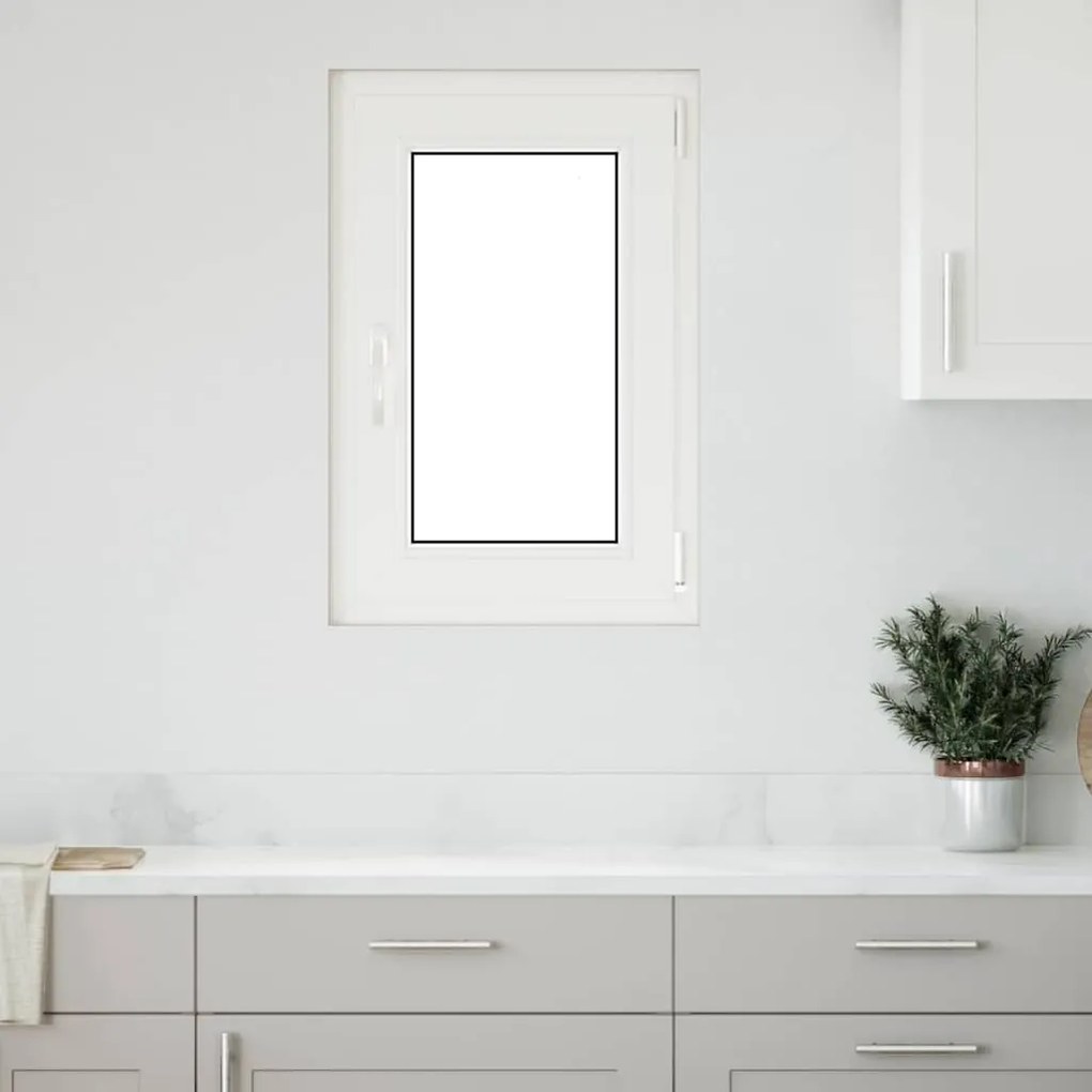vidaXL Janela de porão "RISOR" 50x75 cm oscilobatente DIN direita branca