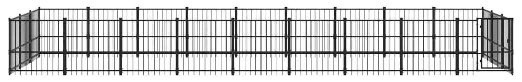 Canil de exterior 25,4 m² aço