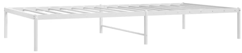 Estrutura de cama 100x200 cm metal branco