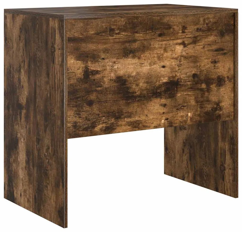 Mesa Carvalho Fumado 80x50x76 cm Madeira Engenharia