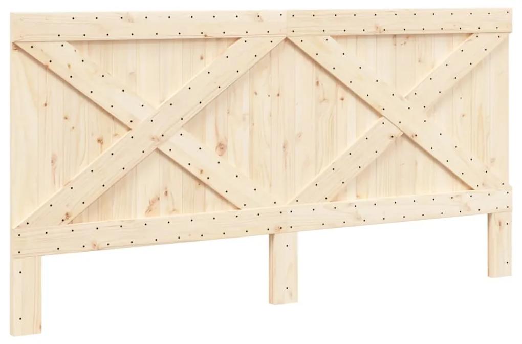 Cabeceira 200x104 cm madeira de pinho maciça
