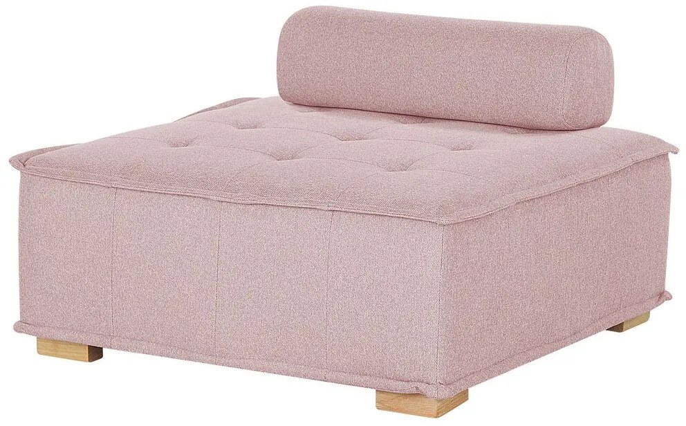 Conjunto de sofás modular para 4 pessoas em rosa TIBRO Beliani