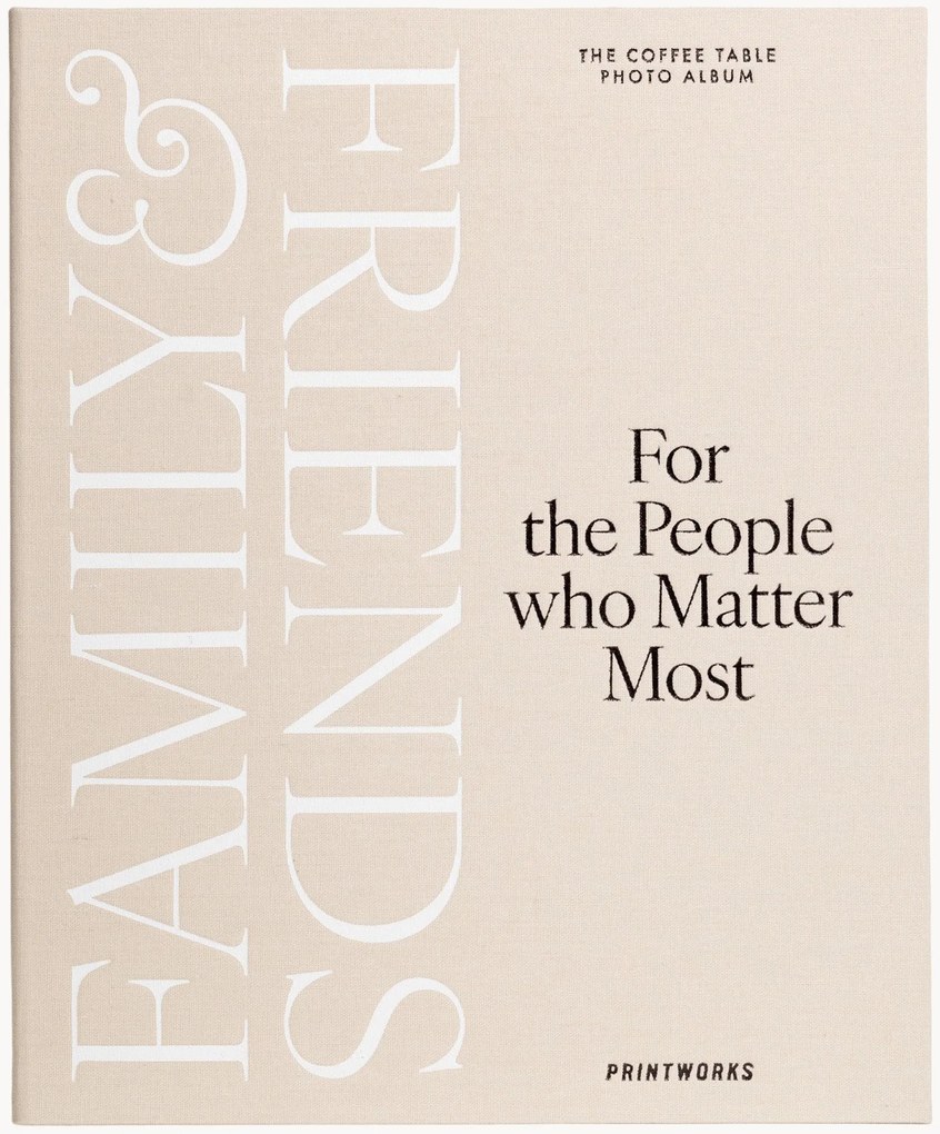 Álbum de fotografias Family and Friends