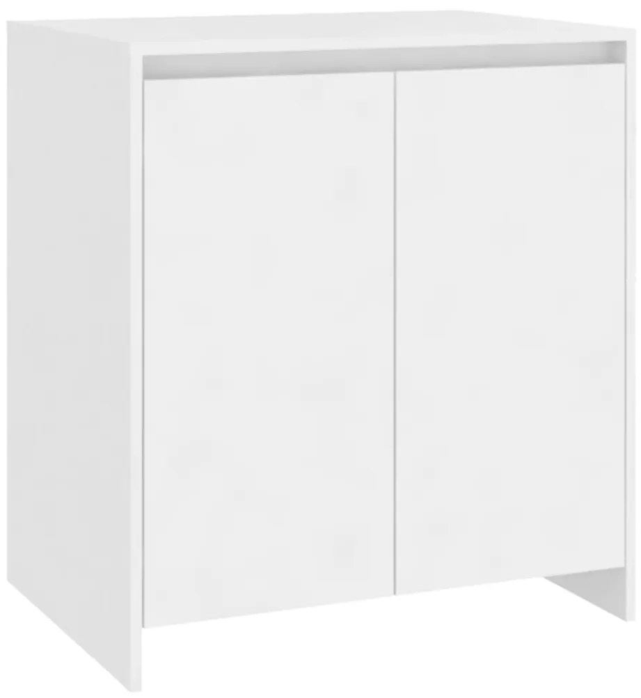 Aparadores 2 pcs madeira processada branco