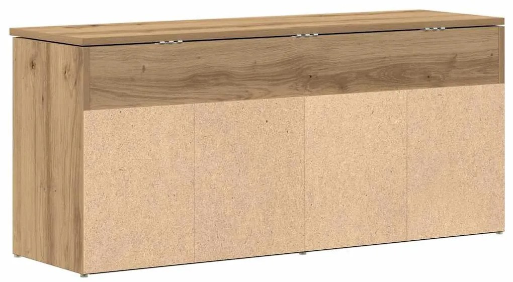 Sapateira 102x30,5x45cm derivados de madeira carvalho artisiano