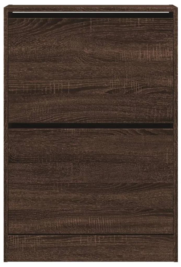 Sapateira 60x21x87,5 cm derivados de madeira carvalho castanho
