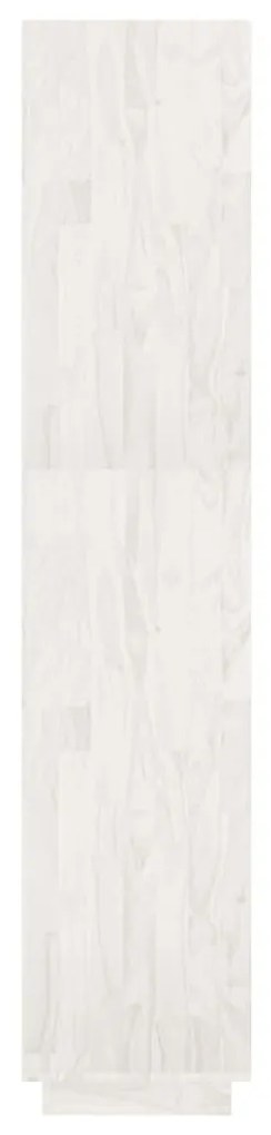 Estante Lila - Cor Branco - 60 x 35 x 167 cm - Em Madeira de Pinho Mac