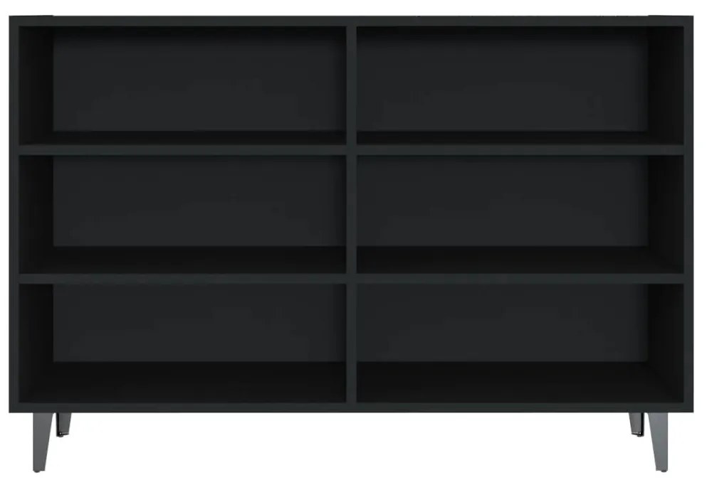 Aparador 103,5x35x70 cm derivados de madeira preto