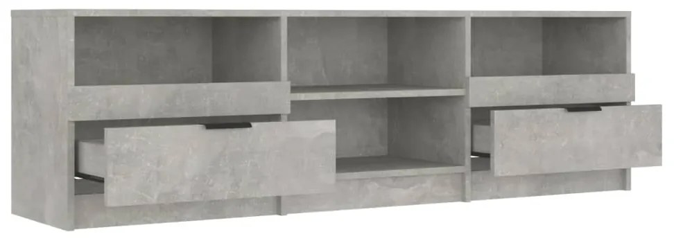 Móvel p/ TV 150x33,5x45cm madeira processada cinzento cimento