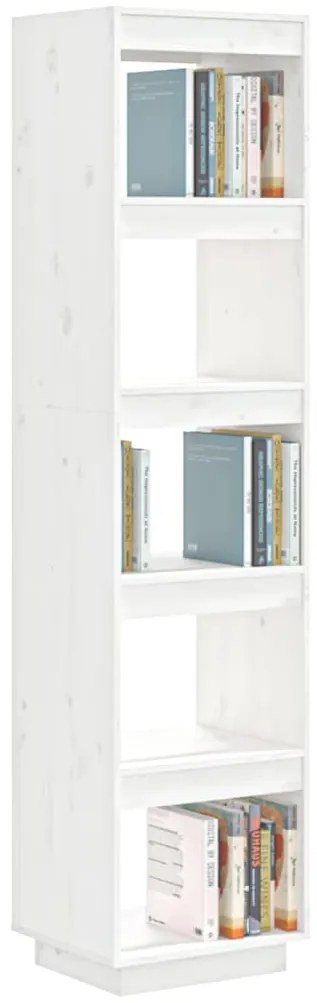 Estante/divisória 40x35x167 cm pinho maciço branco