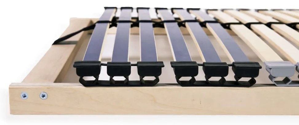 Estrado de ripas com 42 ripas 7 zonas 80x200 cm