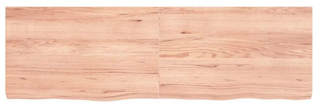 Prateleira de parede 160x50x(2-6) cm carvalho tratado castanho
