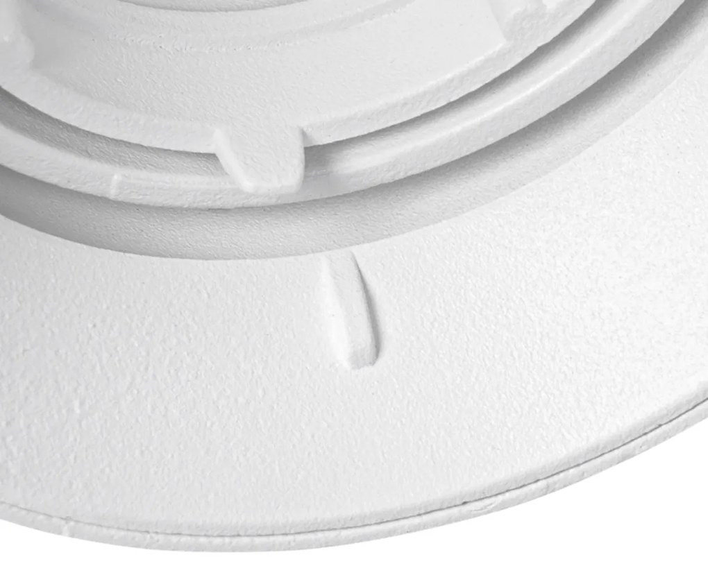 Foco embutido moderno branco GU10 redondo sem moldura - Oneon