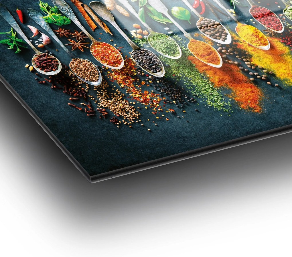 Pintura Decorativa em Vidro Temperado 0464 – Multicolor – 46 x 72 cm