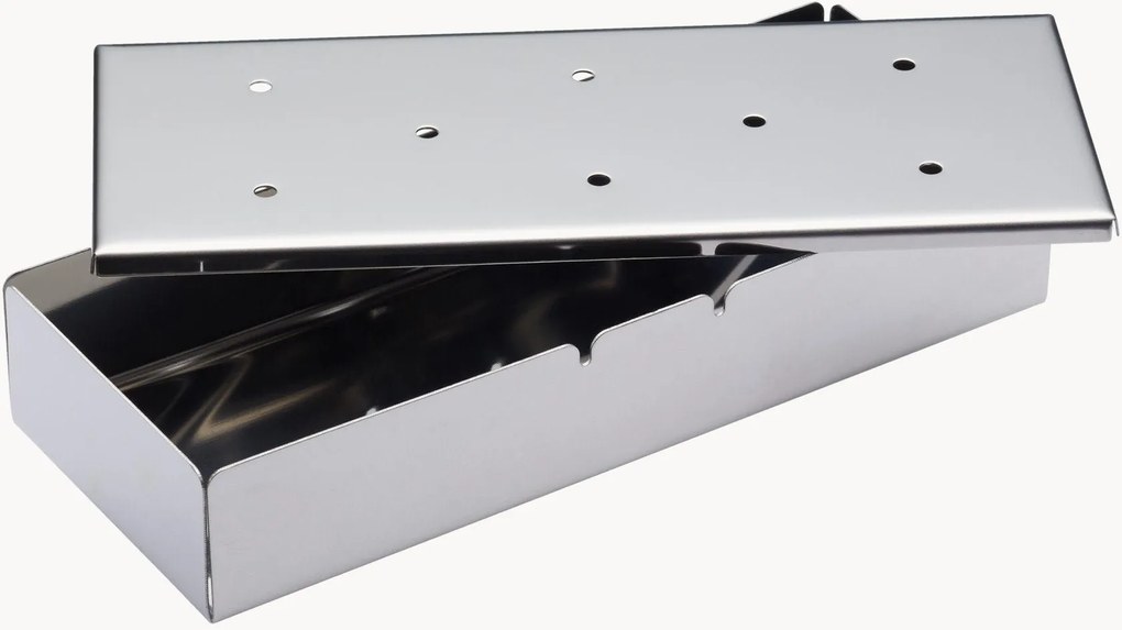 Caixa para defumar em aço inoxidável BBQ