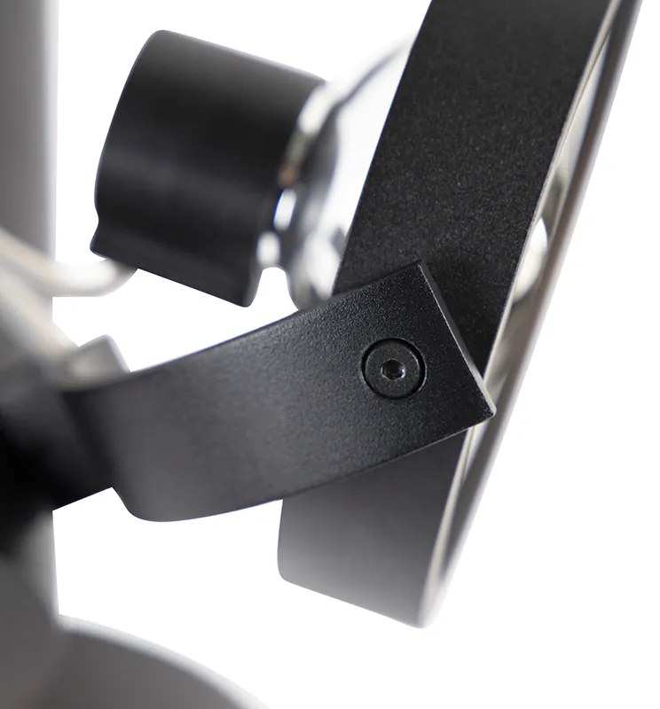LED Projetores design ajustáveis 3 luzes incl. G9 preto - Goes Design
