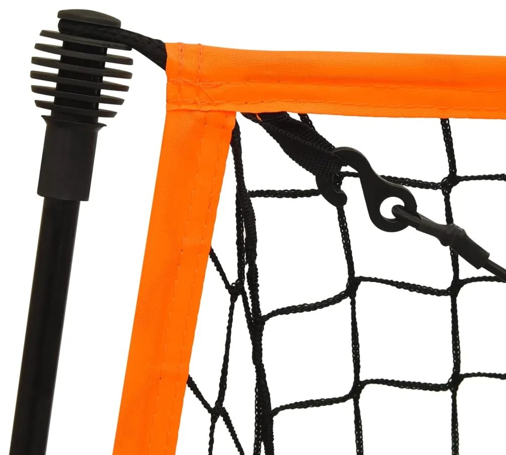 Rede p/ treino multidesportivo beisebol 174x76x158,5 cm preto