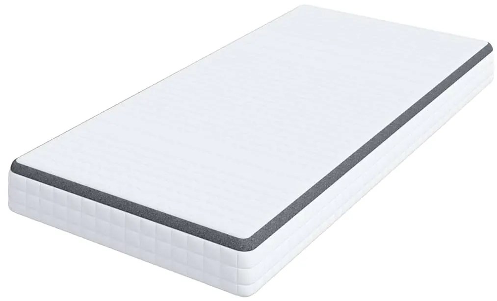 Colchões Branco, Cinza 90 x 200 cm Tecido Tricotado
