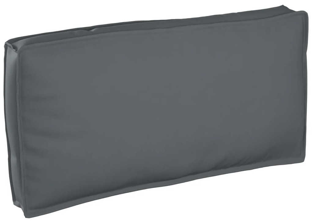 vidaXL Almofada Antracite 120 x 60 x 12 cm Tecido Oxford