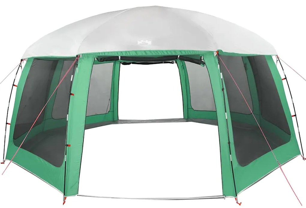 Tenda para piscina com mosca amovível e paredes de rede