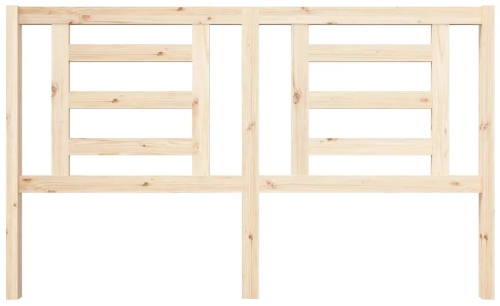 Cabeceira de cama 166x4x100 cm pinho maciço