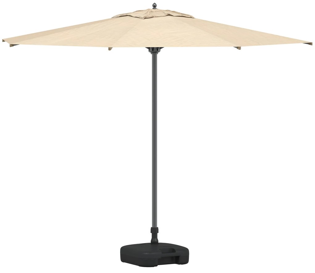 Base para Parasol de Exterior vidaXL com 28 kg de Areia ou 24 L de Águ