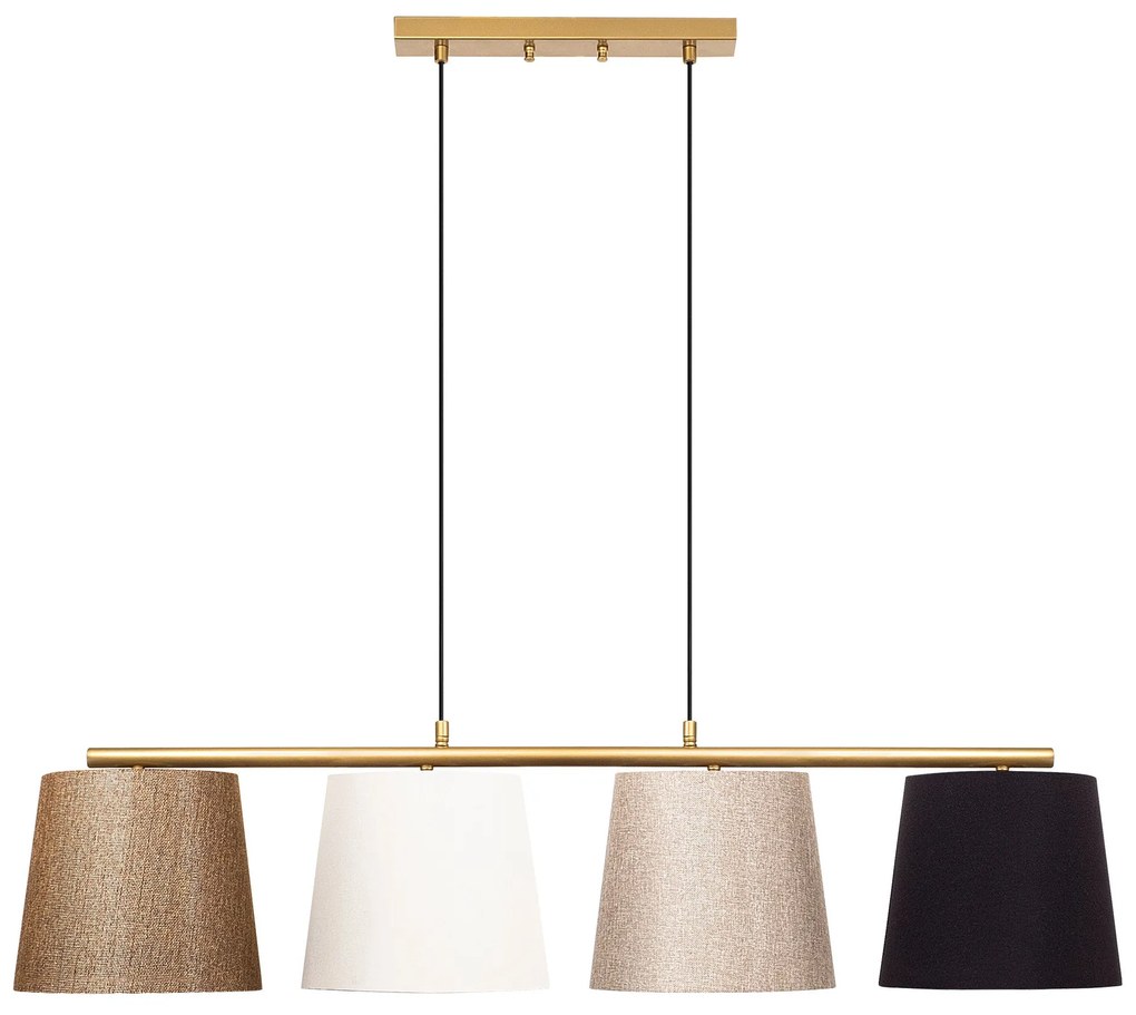 Chandelier Varlik – Dourado Brilhante – 148 x 25 cm