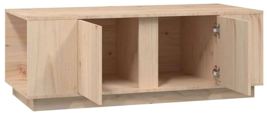 Mesa de centro 110x50x40 cm pinho maciço