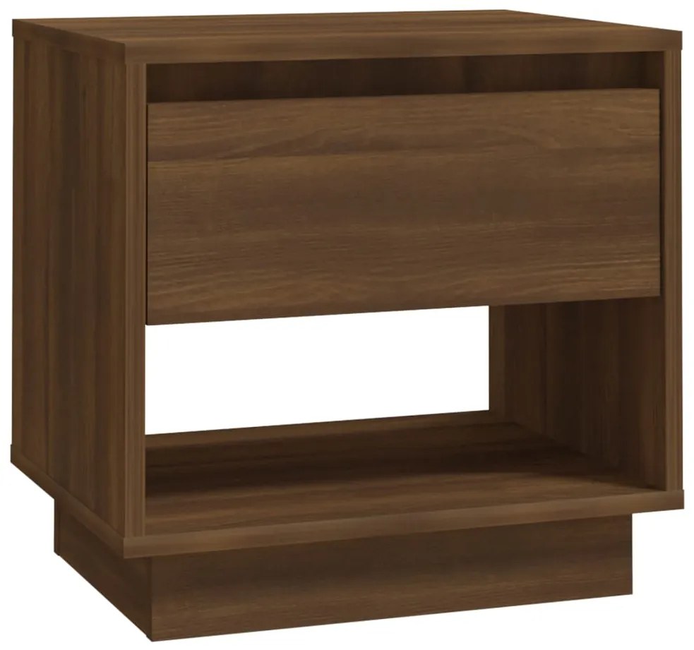 Conjunto de 2 Mesinhas de Cabeceira Moura - Nogueira - Design Nórdico