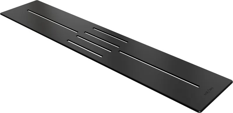 Mexen Toro cobertura para base de duche 100-120 cm, preta - 43910070