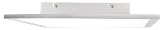Candeeiro de teto em aço 40 cm com LED e comando remoto - Liv Moderno