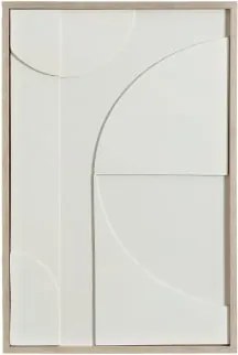 Quadro Decorativo 40x60 Cm Em Relevo Reymond B - Sklum