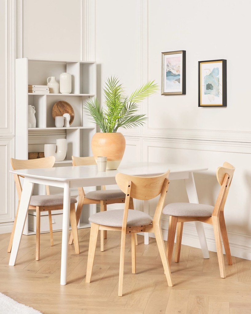 Terracota Jarro decorativo 34 Laranja Creme SKIONE Beliani