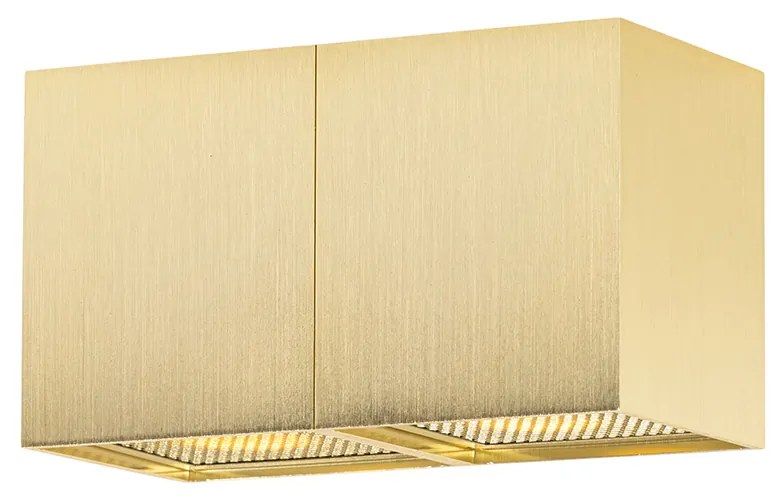 Foco design dourado 2 luzes - Qubo Honey Design