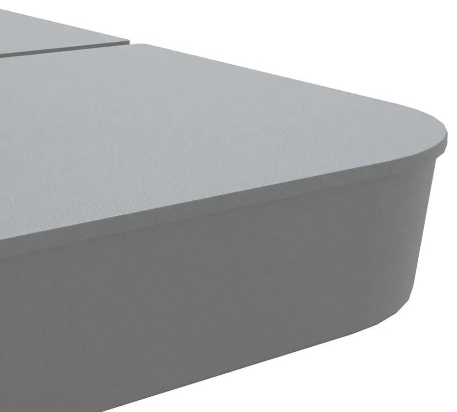 4 pcs conj. base para guarda-sol de suporte cruzado 100 kg PP