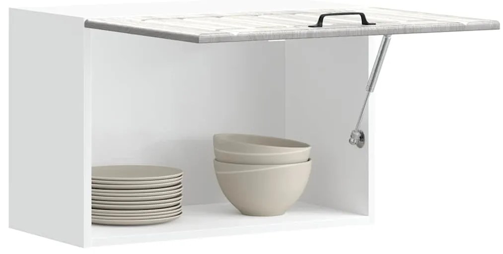 vidaXL Armário de parede da cozinha Lucca madeira cinzento sonoma