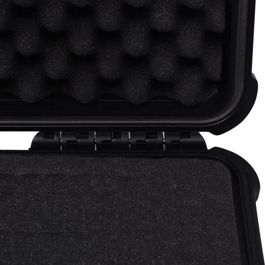 Caixa de equipamento protetora 40,6x33x17,4 cm preto