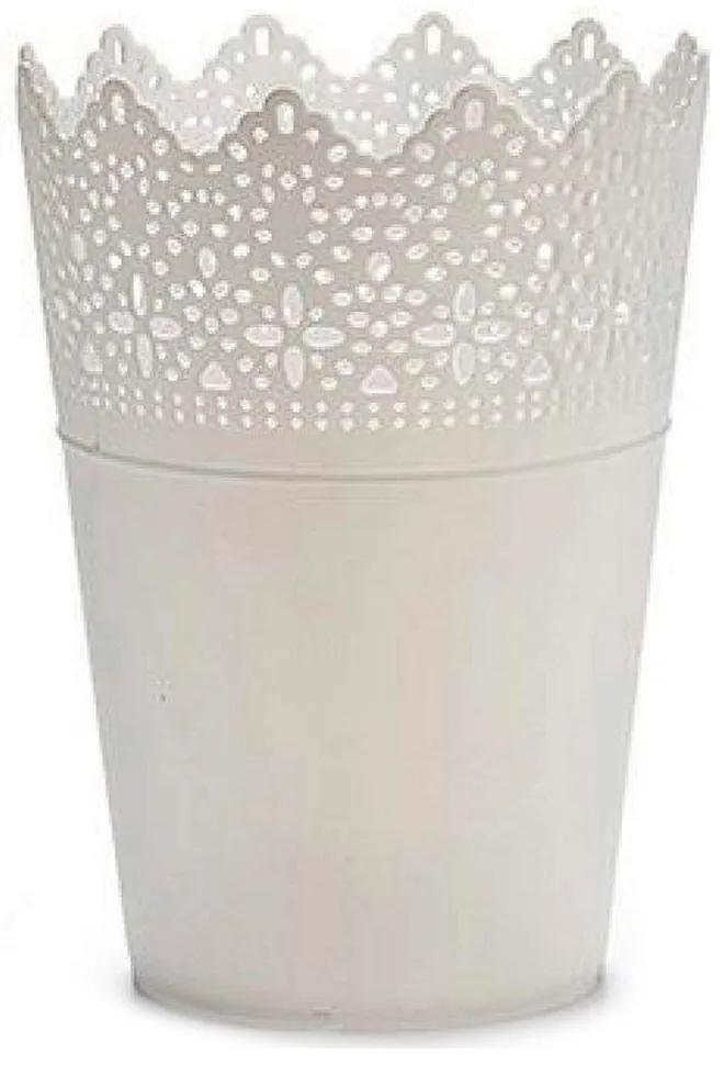 Vaso ‎S3600708 Branca Branco Plástico (15 x 18 x 15 cm) (14,3 x 18,2 x 14,3 cm)