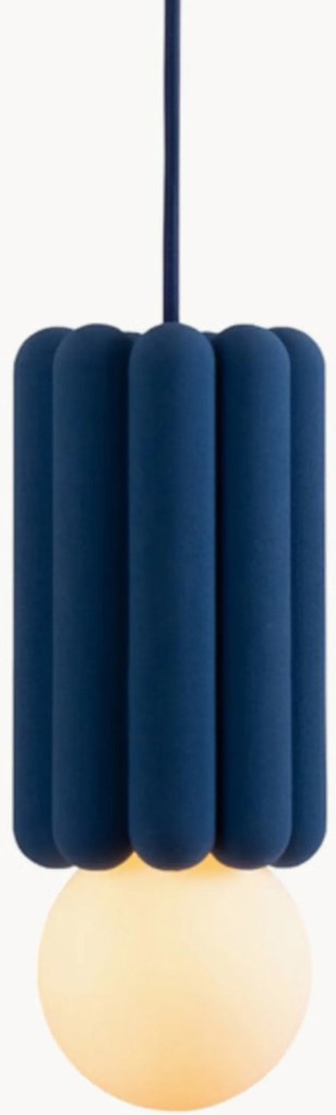 Candeeiro suspenso pequeno artesanal regulável STUCCO No.: 3