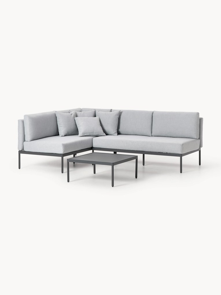 Conjunto lounge para jardim Linden, conjunto de 2