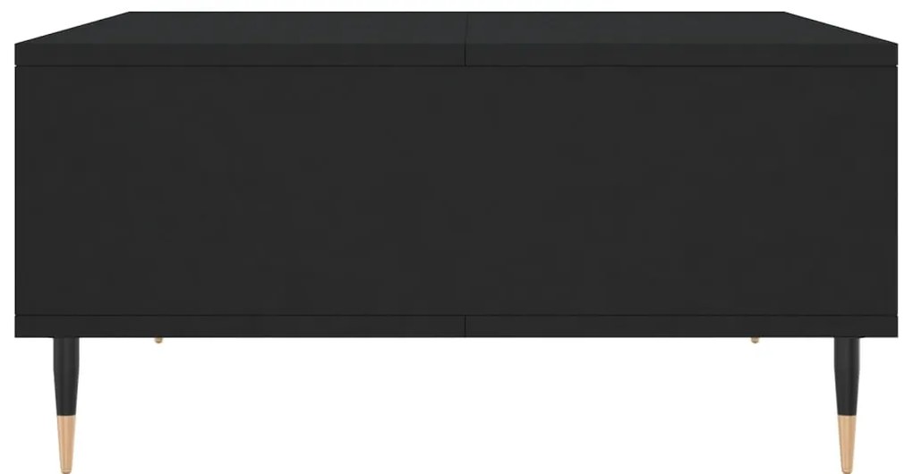 Mesa de centro 60x60x30 cm derivados de madeira preto